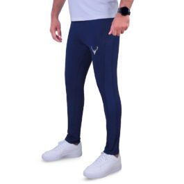 Navy Premium Quialty Quick Dry Narrow Pant Sports Mens Training Trouser