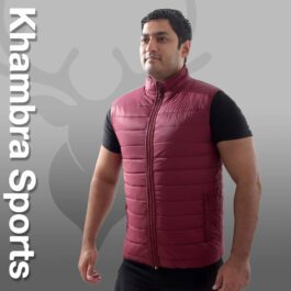 Khambra Sports  Essentials Mens Jacket Lightweight Water-Resistant Sleeve Packable Puffer Jacket