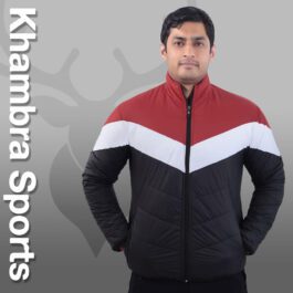 Khambra Sports  Essentials Mens Jacket Lightweight Water-Resistant Full Sleeve Packable Puffer Jacket