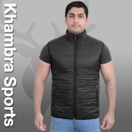 Khambra Sports  Essentials Mens Jacket Lightweight Water-Resistant Sleeve Packable Puffer Jacket