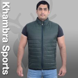 Khambra Sports  Essentials Mens Jacket Lightweight Water-Resistant Sleeve Packable Puffer Jacket