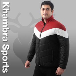 Khambra Sports  Essentials Mens Jacket Lightweight Water-Resistant Full Sleeve Packable Puffer Jacket