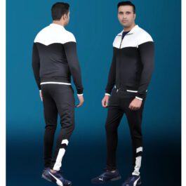 Khambra Sports High Quality French Lycra Terry Sports & Activewear Training Tracksuit