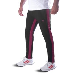 Athleisure Surface Mens Trouser -Black/Marron