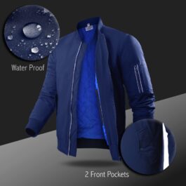 Buy Mens Bomber Jacket Casual Zip Up Lightweight Varsity Slim Fit Windbreaker Softshell Spring Sportswear Jackets Coat